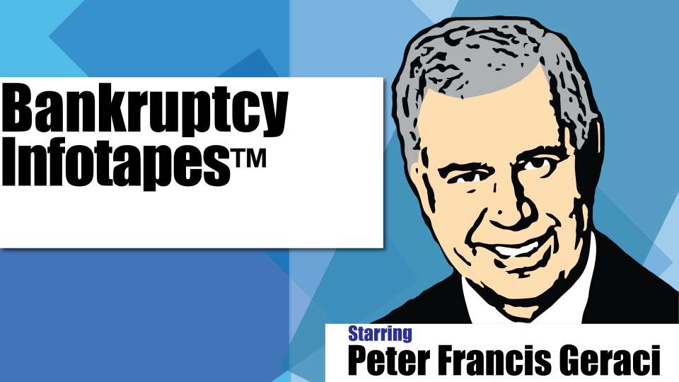 bankrutcy infotapes by peter francis geraci